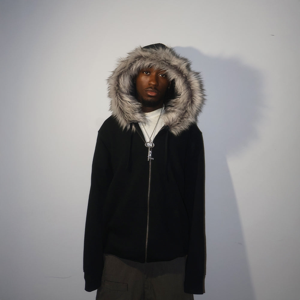 YhetiFur® Zip Black