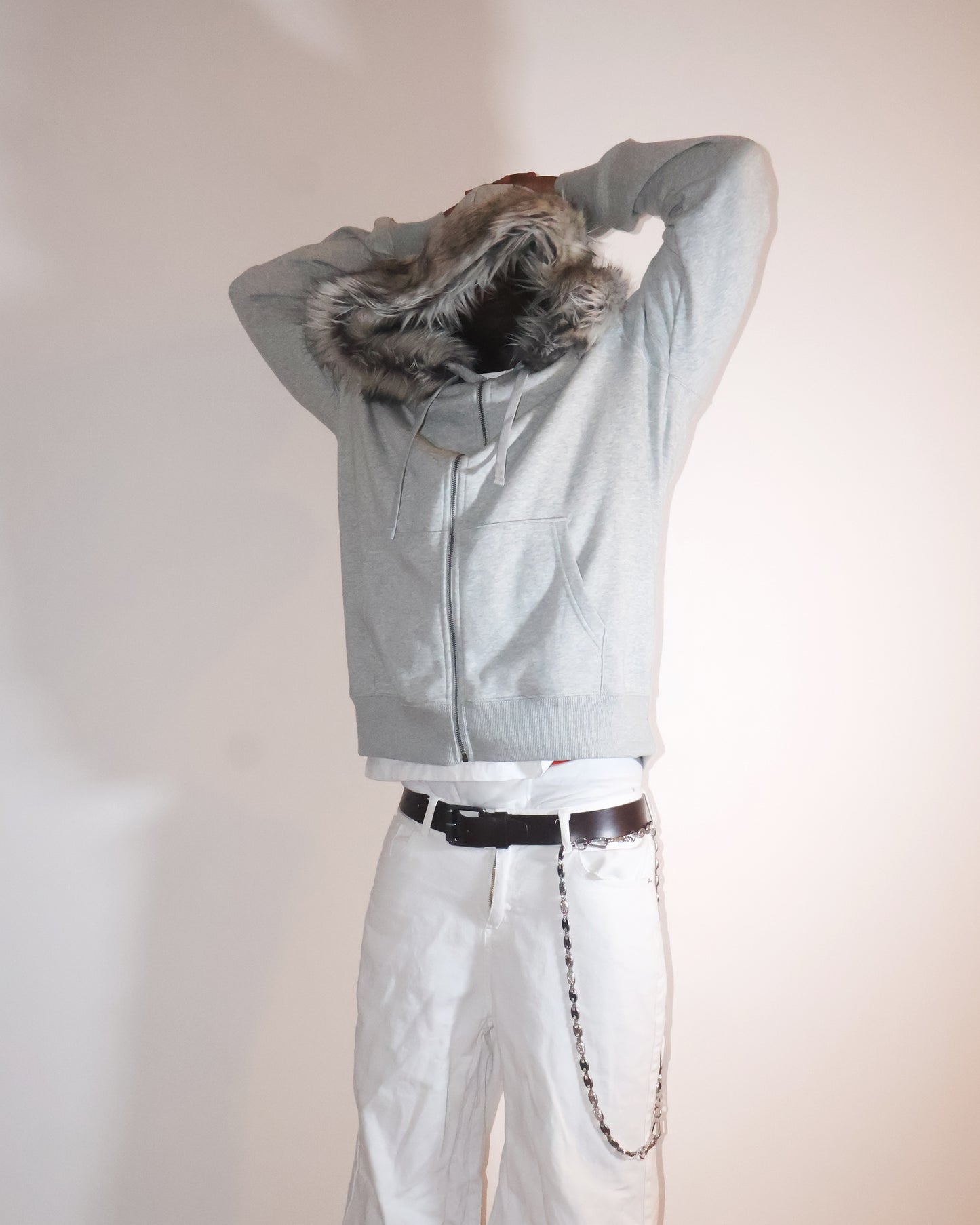YhetiFur® Grey Zip
