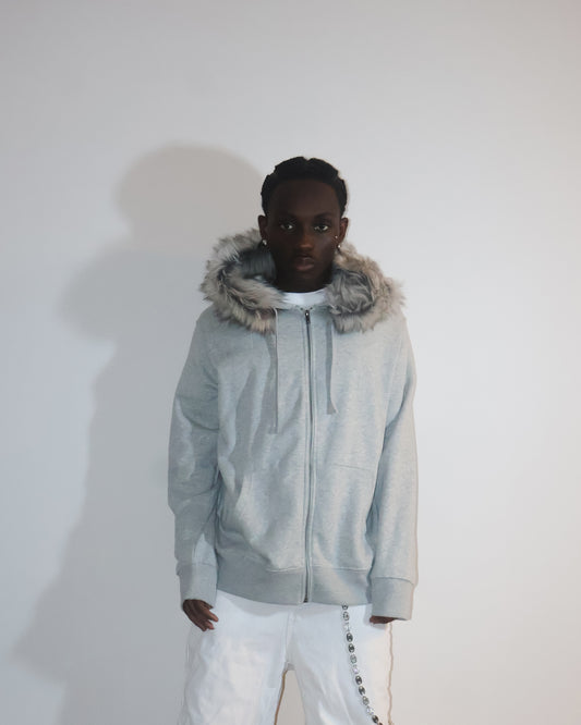 YhetiFur® Grey Zip