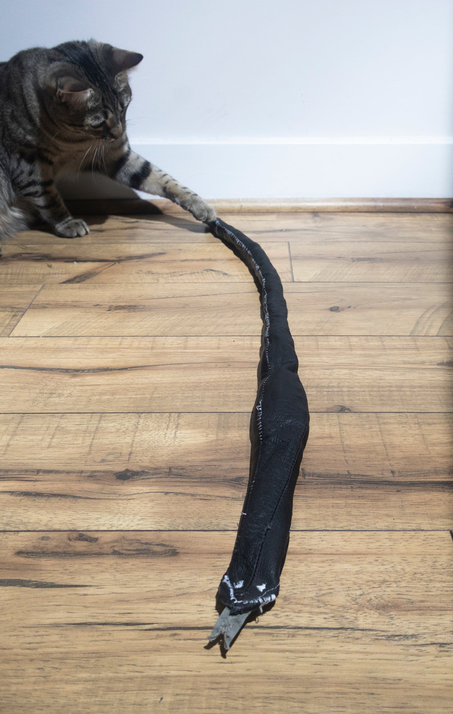 Snake Cat Toy - Leather